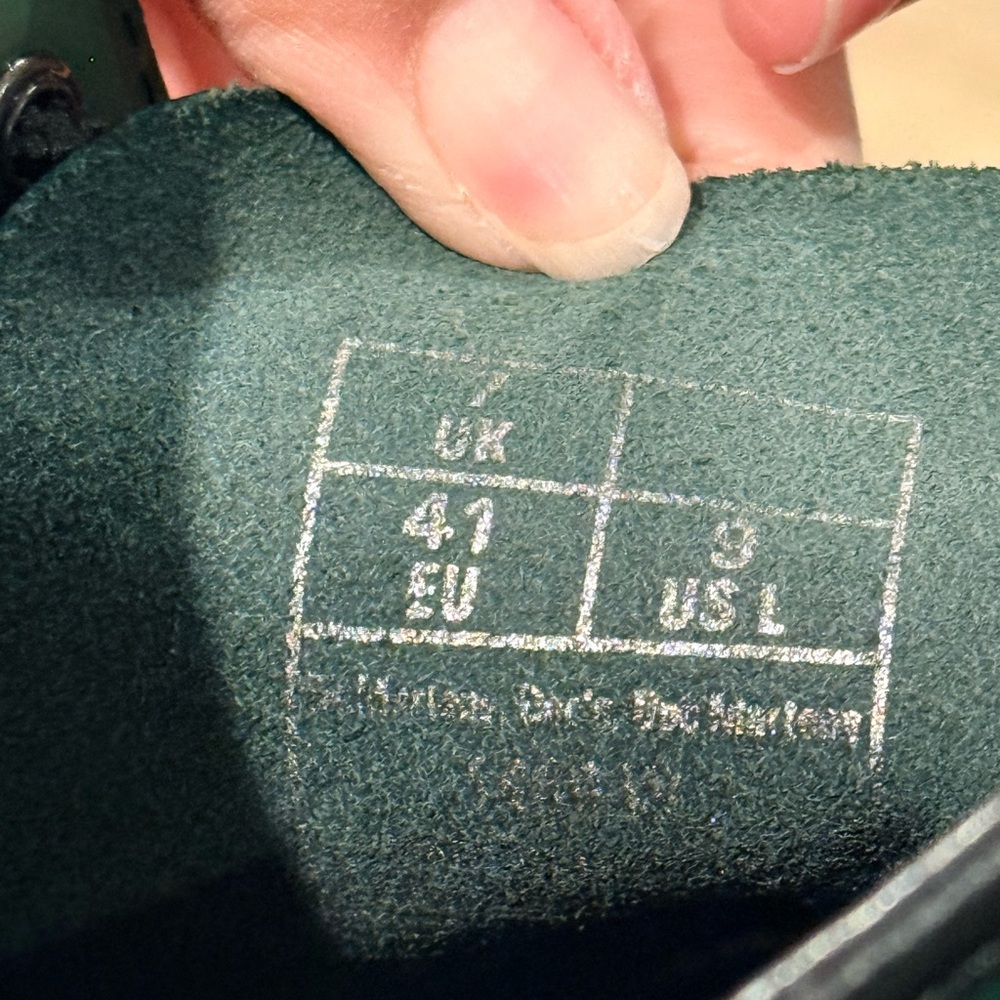 Dr Martens 1460 Smooth Leather Lace Up Boots - Picture 5 of 9